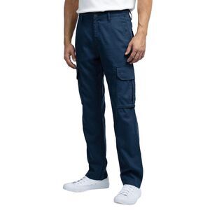 Jachs Ny Men’s Cargo Pants Size 40 Navy Blue Straight Leg Utility NWT